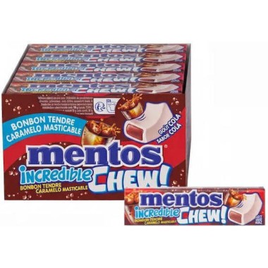 MENTOS ΤΖΙΧΛΕΣ 45GR INCREDIBLE CHEW COLA