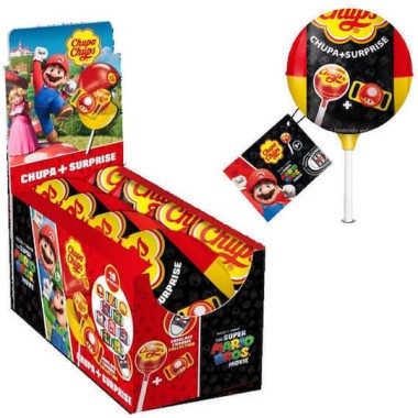 CHUPA CHUPS ΓΛΕΙΦΥΤΖΟΥΡΙ 12gr ΦΡΑΟΥΛΑ SUPER MARIO BROS