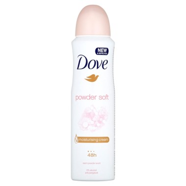 DOVE BODY SPRAY 150ml POWDER