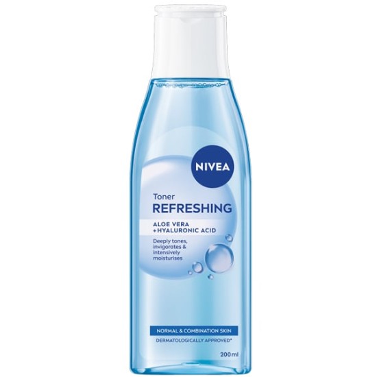 NIVEA ΛΟΣΙΟΝ/TONER ΠΡΟΣΩΠΟΥ 200ML ΜΕ ALOE VERA + ΥΑΛΟΥΡΟΝΙΚΟ ΟΞΥ