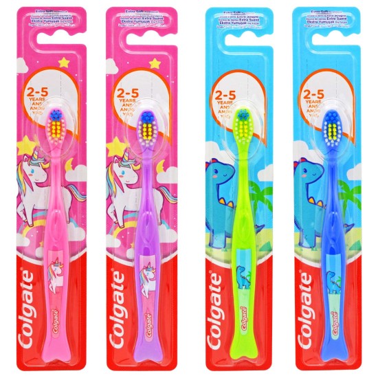 COLGATE ΟΔΟΝΤΟΒΟΥΡΤΣΑ ΠΑΙΔΙΚΗ 2-5 ΕΤΩΝ ΜΕ ΣΧΕΔΙΑ