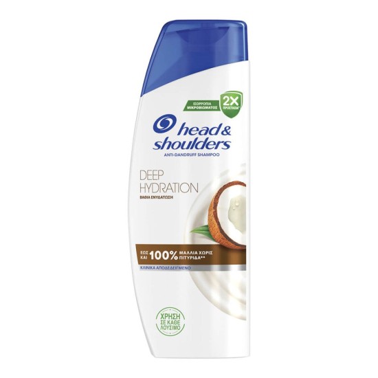 HEAD&SHOULDERS SHAMPOO 330ML ΒΑΘΙΑ ΕΝΥΔΑΤΩΣΗ