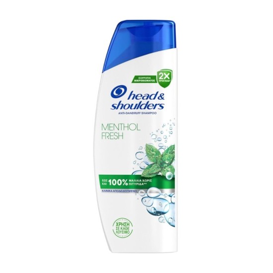 HEAD&SHOULDERS SHAMPOO 330ML MENTHOL FRESH