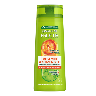 FRUCTIS SHAMPOO 400ML VITAMIN & STRENGTH (ΓΙΑ ΕΝΔΥΝΑΜΩΣΗ)
