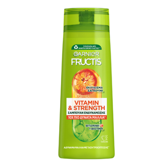 FRUCTIS SHAMPOO 400ML VITAMIN & STRENGTH (ΓΙΑ ΕΝΔΥΝΑΜΩΣΗ)