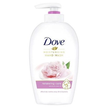 DOVE ΚΡΕΜΟΣΑΠΟΥΝΟ ΥΓΡΟ ΜΕ ΑΝΤΛΙΑ 250ML PEONY & ROSE OIL