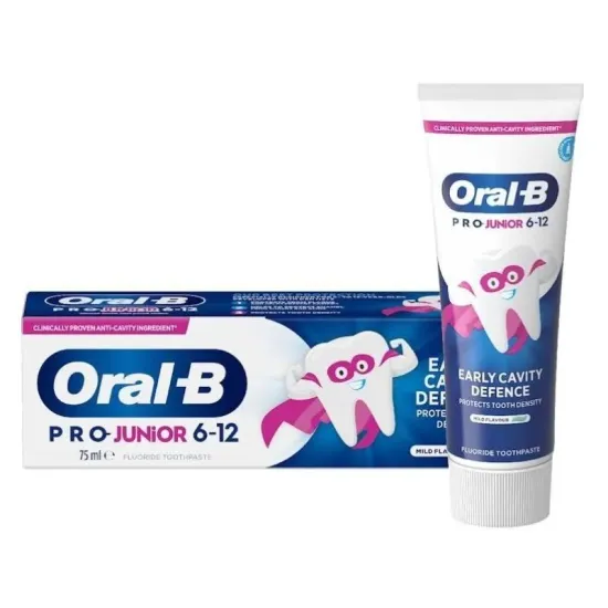 ORAL B ΟΔΟΝΤΟΚΡΕΜΑ 75ML PRO JUNIOR 6-12