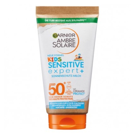 GARNIER AMBRE SOLAIRE ΑΝΤΗΛΙΑΚΗ ΚΡΕΜΑ 50SPF KIDS SENSITIVE EXPERT+ 50ML