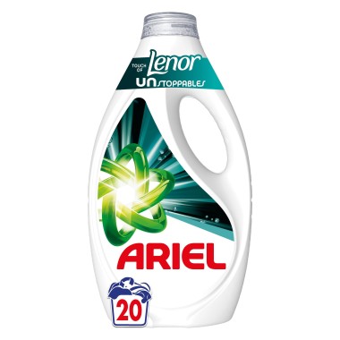 ARIEL ΥΓΡΟ 20μεζ. TOUCH LENOR UNSTOPPABLES 900ML
