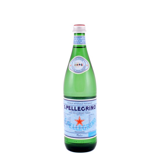 S. PELLEGRINO ΑΝΘΡΑΚΟΥΧΟ ΦΥΣΙΚΟ ΜΕΤΑΛΛΙΚΟ ΝΕΡΟ 750ml ΓΥΑΛΙΝΟ