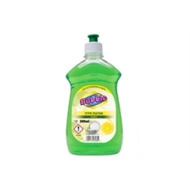 BUBBLE ΥΓΡΟ ΠΙΑΤΩΝ 500ML ΛΕΜΟΝΙ