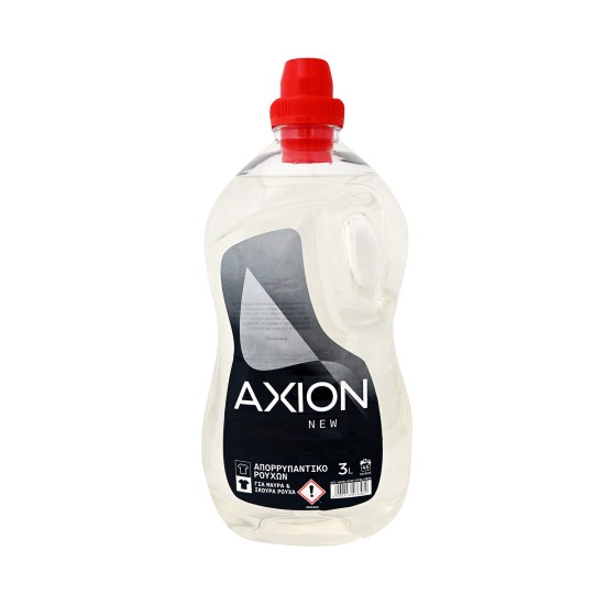 AXION ΥΓΡΟ ΠΛΥΝΤΗΡΙΟΥ ΡΟΥΧΩΝ 3lt ΓΙΑ ΜΑΥΡΑ & ΣΚΟΥΡΑ ΡΟΥΧΑ
