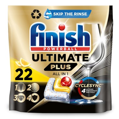 FINISH ΤΑΜΠΛΕΤΕΣ 22 POWERBALL ULTIMATE PLUS LEMON