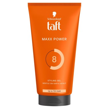 TAFT ΖΕΛΕ ΜΑΛΛΙΩΝ 150ml MAXX POWER No8