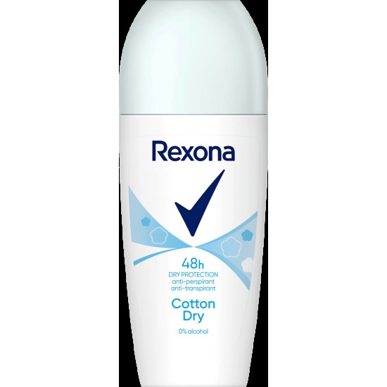 REXONA ROLL ON 50ml COTTON DRY 48H