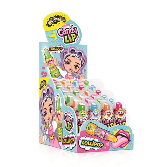 JOHNY BEE CANDY LIP ΓΛΕΙΦΙΤΖΟΥΡΙ ΦΡΑΟΥΛΑ DISPLAY 24ΤΕΜ