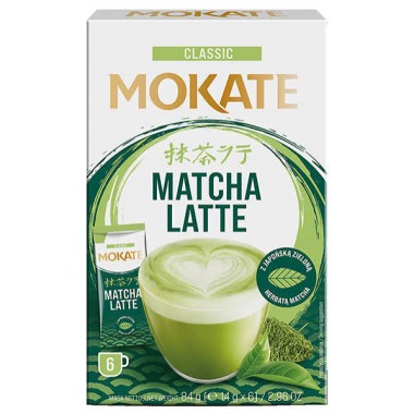 MOKATE MATCHA LATTE CLASSIC FLAVOUR (6X14GR)