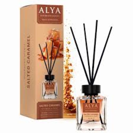 ALYA GOURMAND SCENTS ΑΡΩΜΑΤΙΚΟ ΧΩΡΟΥ ΜΕ ΣΤΙΚ 100ML SALTED CARAMEL