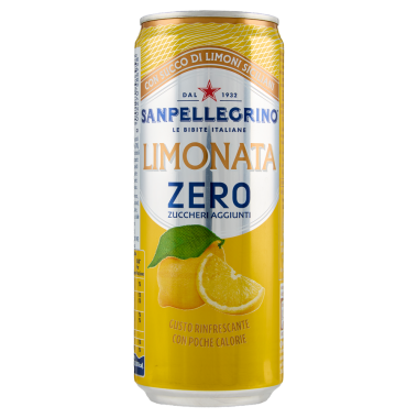 S. PELLEGRINO ΑΝΘΡΑΚΟΥΧΟ ΑΝΑΨΥΚΤΙΚΟ 330ml LEMONATA ZERO