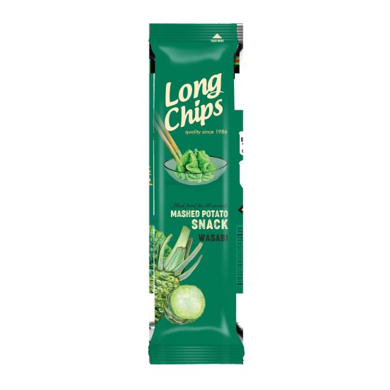 LONG CHIPS ΠΑΤΑΤΑΣ ΓΕΥΣΗ WASABI 75GR