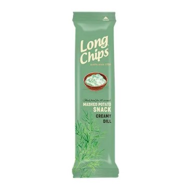 LONG CHIPS ΠΑΤΑΤΑΣ ΓΕΥΣΗ CREAMY DILL 75GR