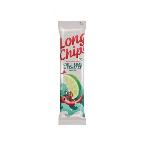 LONG CHIPS ΠΑΤΑΤΑΣ ΓΕΥΣΗ CHILI LIME & SEASALT 75GR