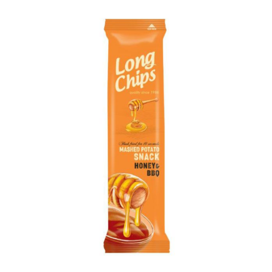 LONG CHIPS ΠΑΤΑΤΑΣ ΓΕΥΣΗ HONEY & BBQ 75GR