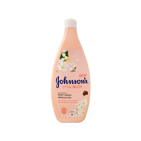 JOHNSON'S ΑΦΡΟΛΟΥΤΡΟ 750ml VITA RICH JOJOBA & VITAMIN E