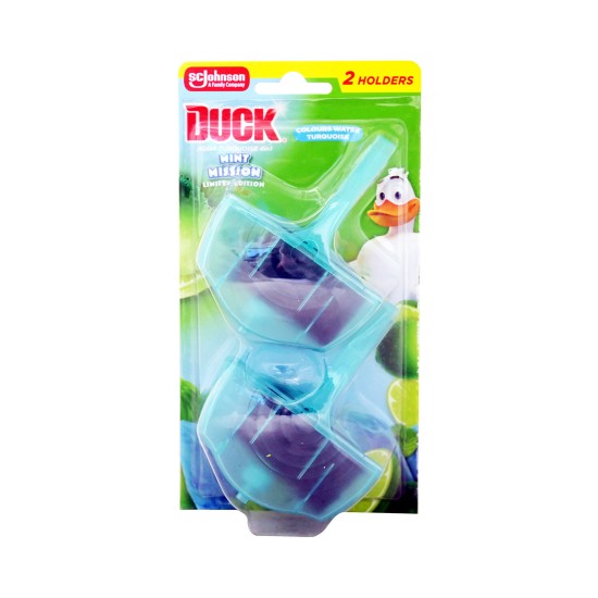 DUCK 2X36GR DUO PACK ΑΠΟΣΜΗΤΙΚΟ WC MINT MISSION
