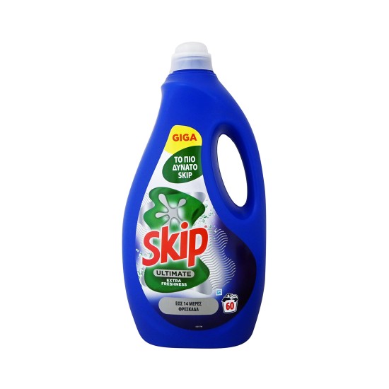 SKIP ΥΓΡΟ ΠΛΗΝΤΥΡΙΟΥ ULTIMATE EXTRA FRESHNESS 60MEZ 3Lt