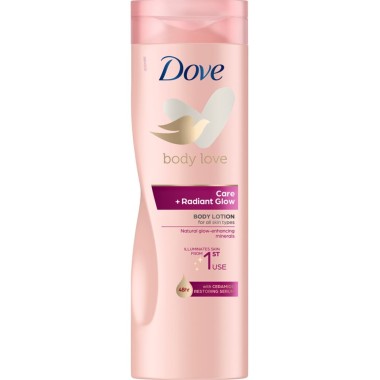 DOVE BODY LOTION RADIANT GLOW 400ml