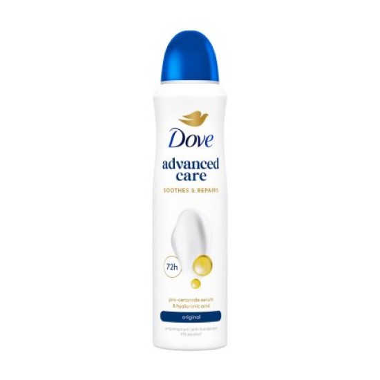 DOVE BODY SPRAY EU 150ml ADVANCE CARE ORIGINAL