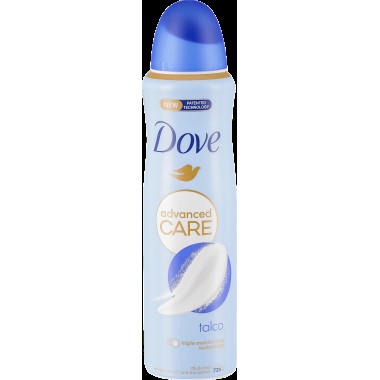 DOVE BODY SPRAY EU 150ml ADVANCE CARE TALCO