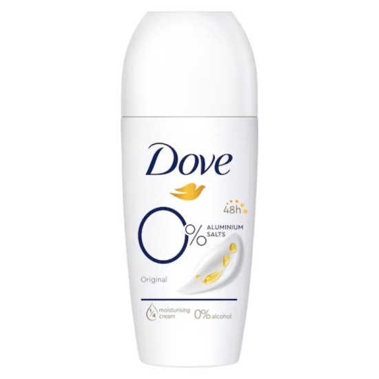 DOVE ROLL ON 0% ORIGINAL 50ml
