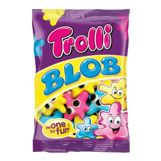 TROLLI ΖΑΧΑΡΩΤΑ 100GR BLOB (ΑΣΤΕΡΑΚΙΑ)