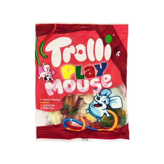 TROLLI ΖΑΧΑΡΩΤΑ 100GR PLAY MOUSE