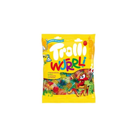 TROLLI ΖΑΧΑΡΩΤΑ 100GR WURRLI