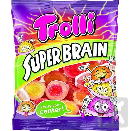 TROLLI ΖΑΧΑΡΩΤΑ 100GR SUPER BRAIN