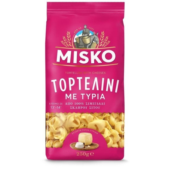 MISKO ΤΟΡΤΕΛΙΝΙ ΜΕ ΤΥΡΙΑ 250gr