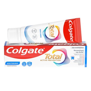 COLGATE ΟΔΟΝΤΟΚΡΕΜΑ 75ml TOTAL ACTIVE PREVENTION WHITENING