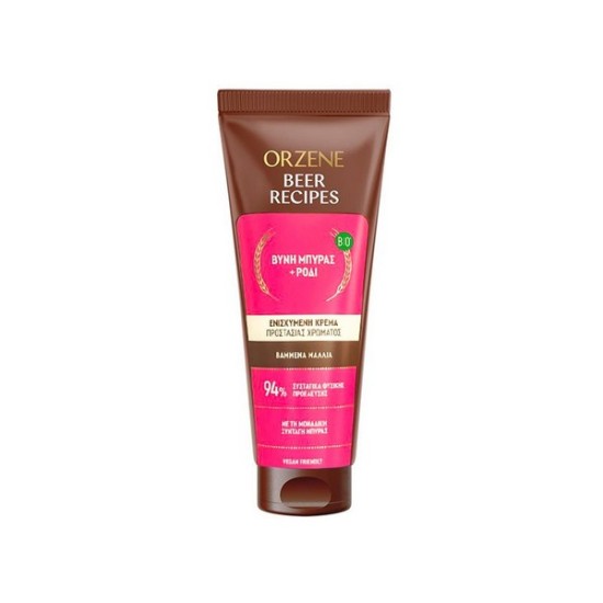 ORZENE CONDITIONER 250ml ΒΑΜΜΕΝΑ ΜΑΛΛΙΑ (ΚΡΙΘΑΡΙ ΜΠΥΡΑΣ ΡΟΖ)
