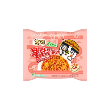 SAMYANG BULDAK RAMEN NOODLES ΜΕ ΓΕΥΣΗ ROSE SPICY RAMEN 130gr