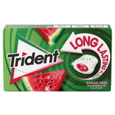 TRIDENT LONG LASTING WATERMELON 22gr