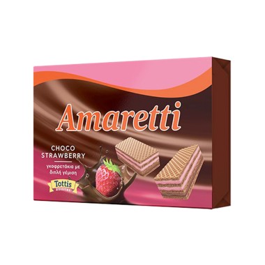 AMARETTI ΓΚΟΦΡΕΤΑΚΙΑ 68GR ΚΑΚΑΟ & ΦΡΑΟΥΛΑ