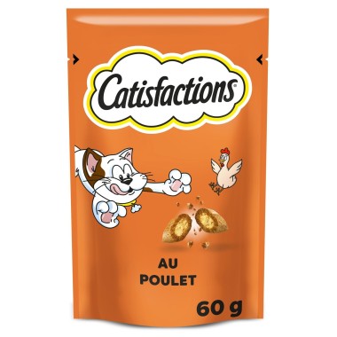 CATISFACTIONS ΛΙΧΟΥΔΙΕΣ ΓΙΑ ΓΑΤΕΣ 60g ΜΕ ΚΟΤΟΠΟΥΛΟ