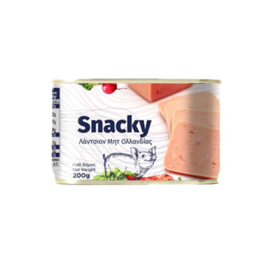 SNACKY ΛΑΝΤΣΙΟΝ ΜΗΤ ΧΟΙΡΙΝΟ ΟΛΛΑΝΔΙΑΣ 200γρ