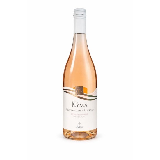 ΚΥΜΑ ΚΡΑΣΙ ΡΟΖΕ ΗΜΙΓΛΥΚΟ 750ml ΜΟΣΧΟΦΙΛΕΡΟ - ΑΣΥΡΤΙΚΟ