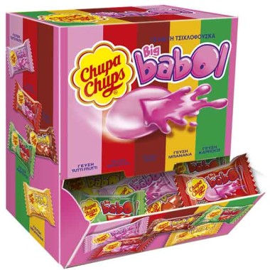 CHUPA CHUPS ΤΣΙΧΛΑ BIG BABOL 200TEM 5 ΓΕΥΣΕΙΣ