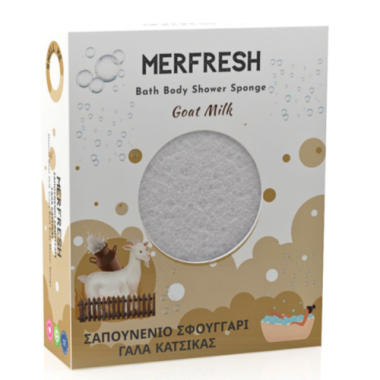 MERFRESH ΣΑΠΟΥΝΕΝΙΟ ΣΦΟΥΓΓΑΡΙ GOAT MILK