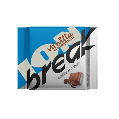 ΙΟΝ BREAK ΣΟΚΟΛΑΤΑ 100gr COOKIES N CREAM